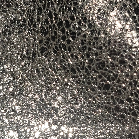 Sorial New York Metallic Gold Travel Purse Lightweight Animal Print - Picture 2 of 7